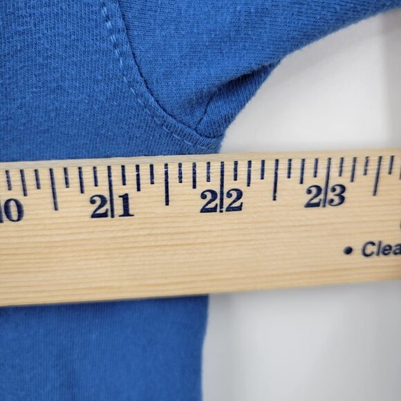 Champion Men Blue Short Sleeve Crew Neck Stripe Graphic Tee Shirt Top Size XL - Picture 9 of 11